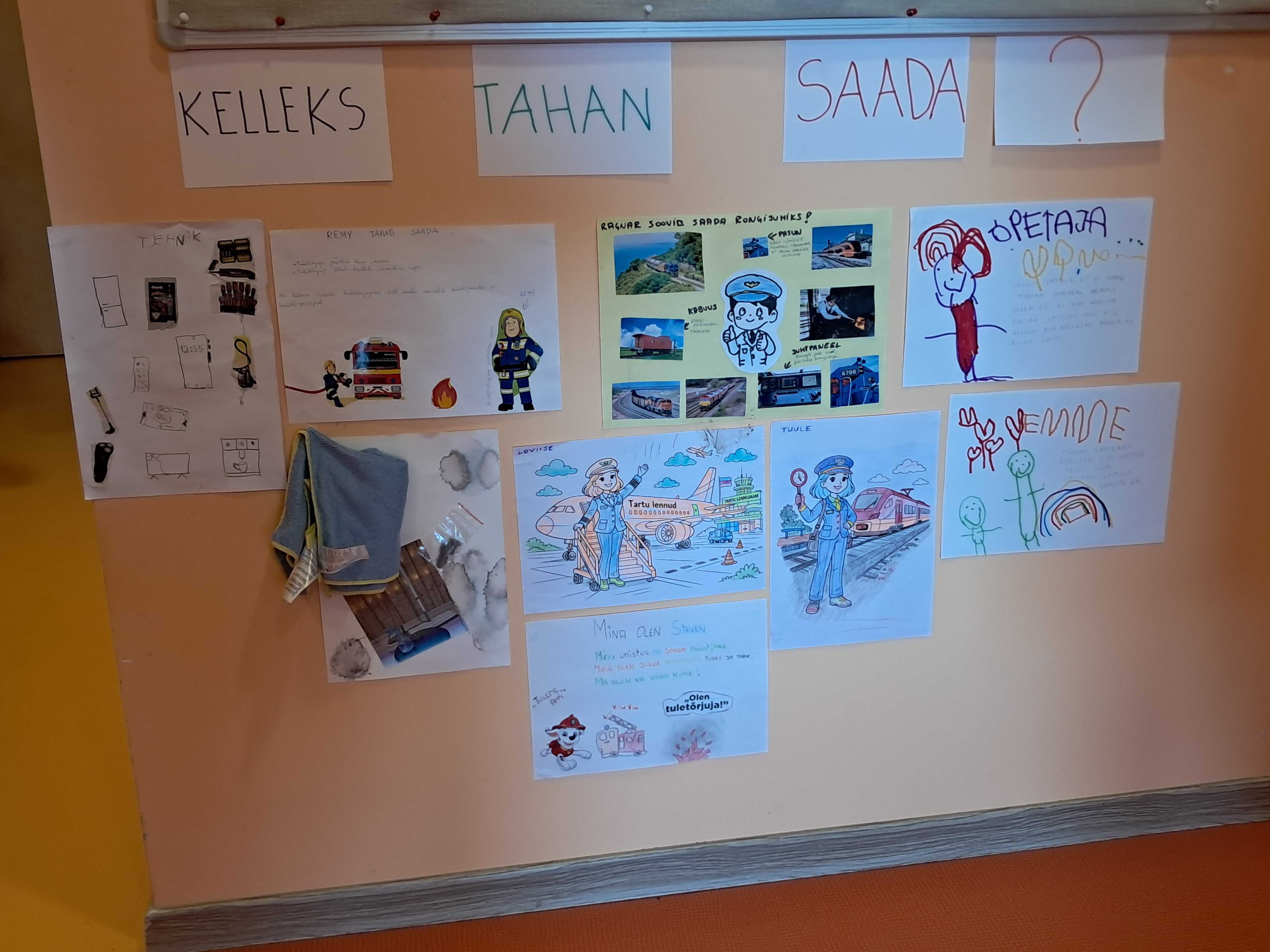 Projektõpe lasteaias - kelleks tahan saada Projektõpe lasteaias - kelleks tahan saada