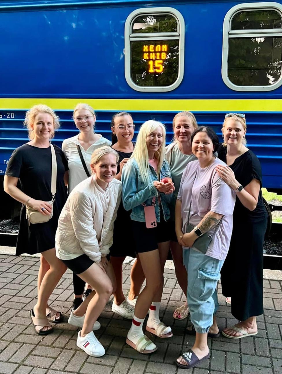 Sipsiku meeskond teel Ukrainasse Sipsiku meeskond teel Ukrainasse